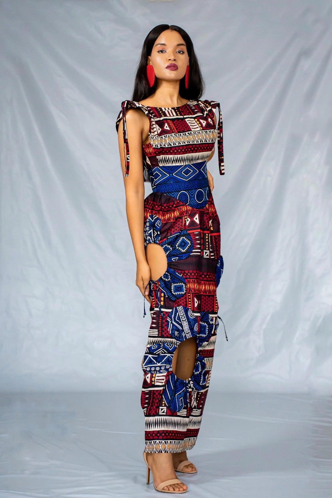 printastic mali corset dress