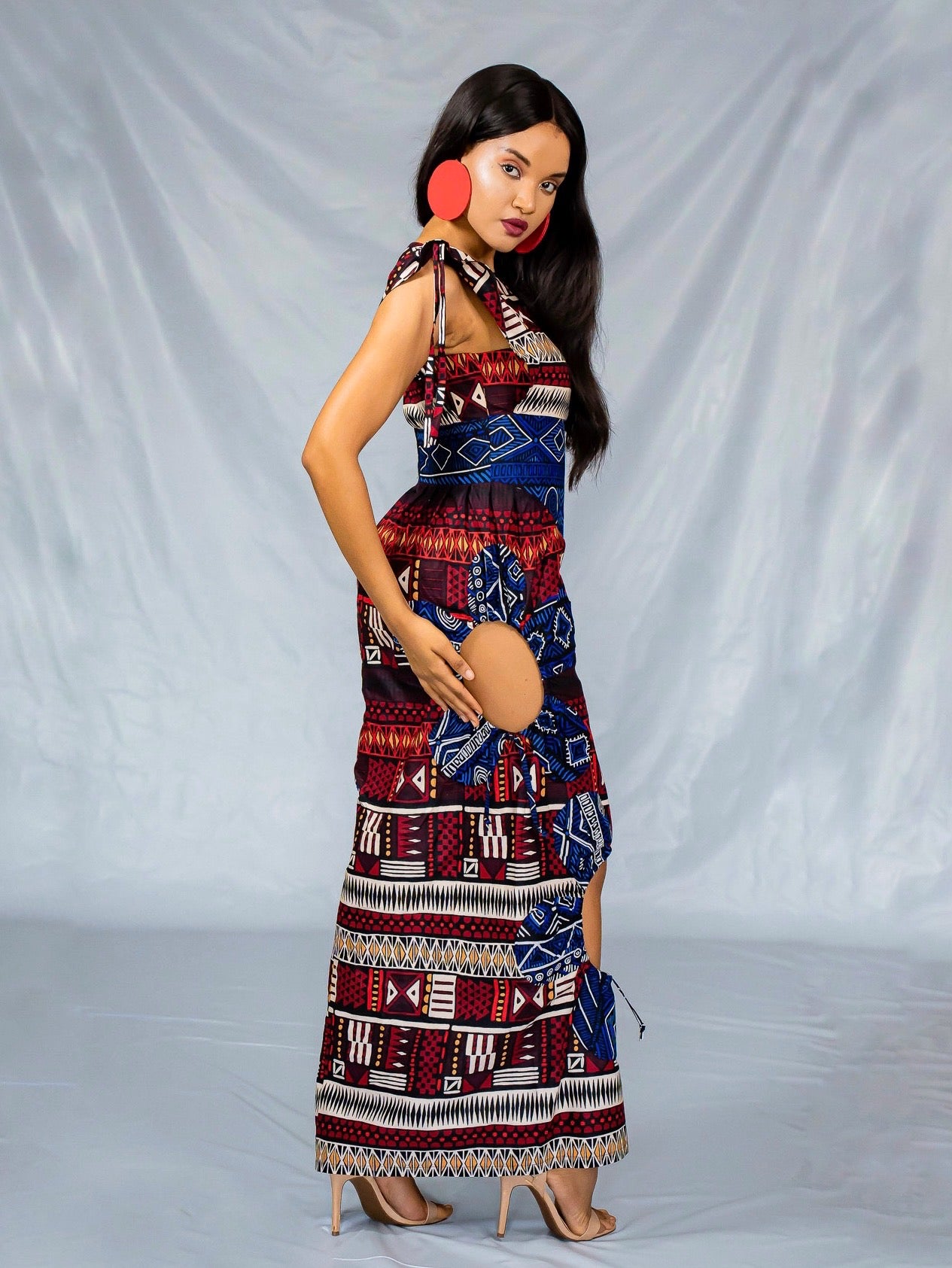printastic mali corset dress