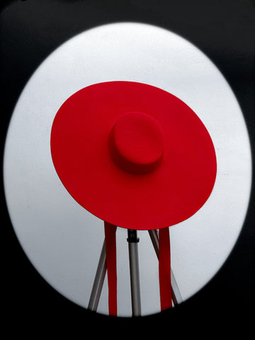 The Jaquin Hat : Red NO COLOUR