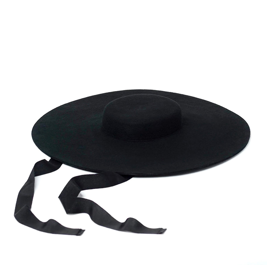 The Jaquin Hat : Black NO COLOUR