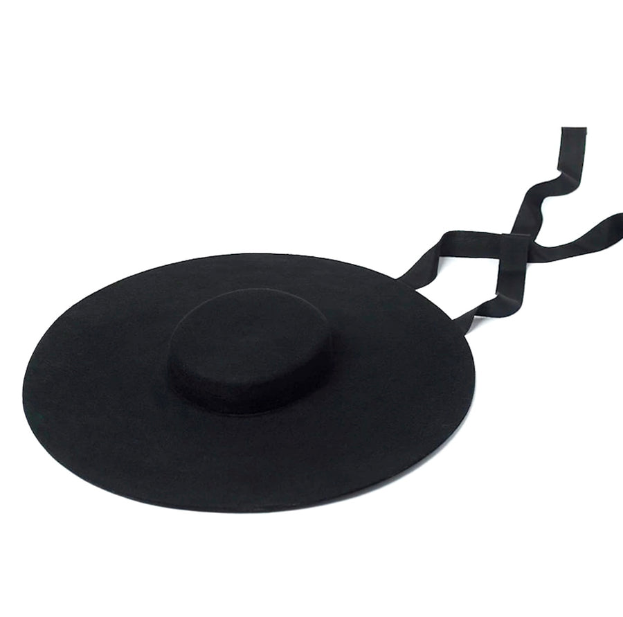 The Jaquin Hat : Black NO COLOUR