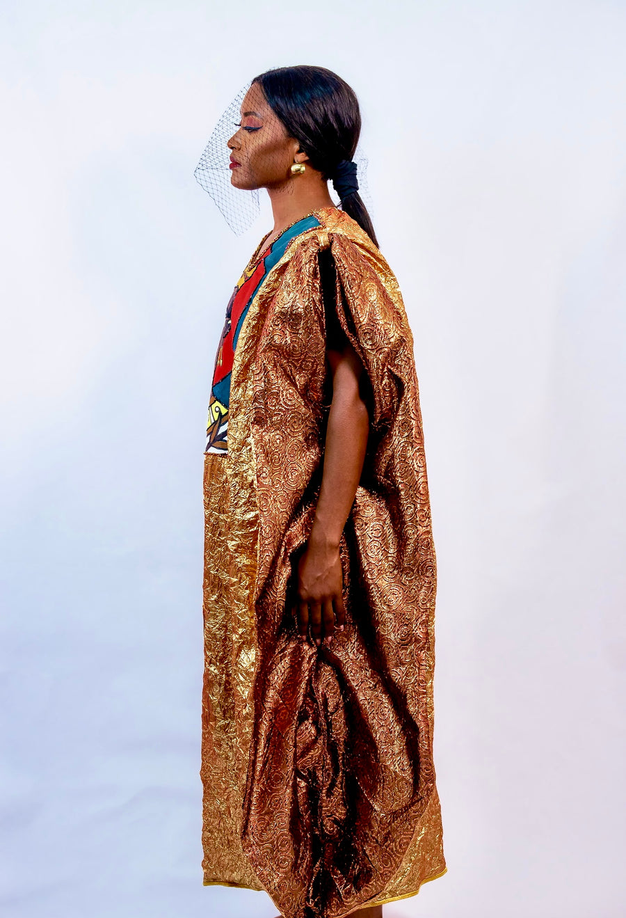 REVERSIBLE WEARABLE ART AGBADA DRESS ADM Projects